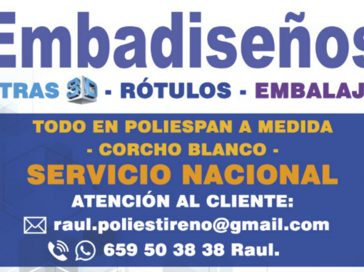 MESAS CILINDRICAS DE POLIESPAN O ICOPOR A MEDIDA EN MOSTOLES Y ALREDEDORES…