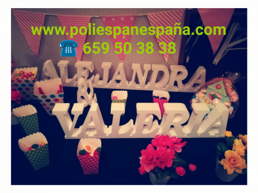 INICIALES O LETRAS DE CORCHO BARATO PARA DECORACIÓN DE BODAS Y COMUNIONES EN OFERTA